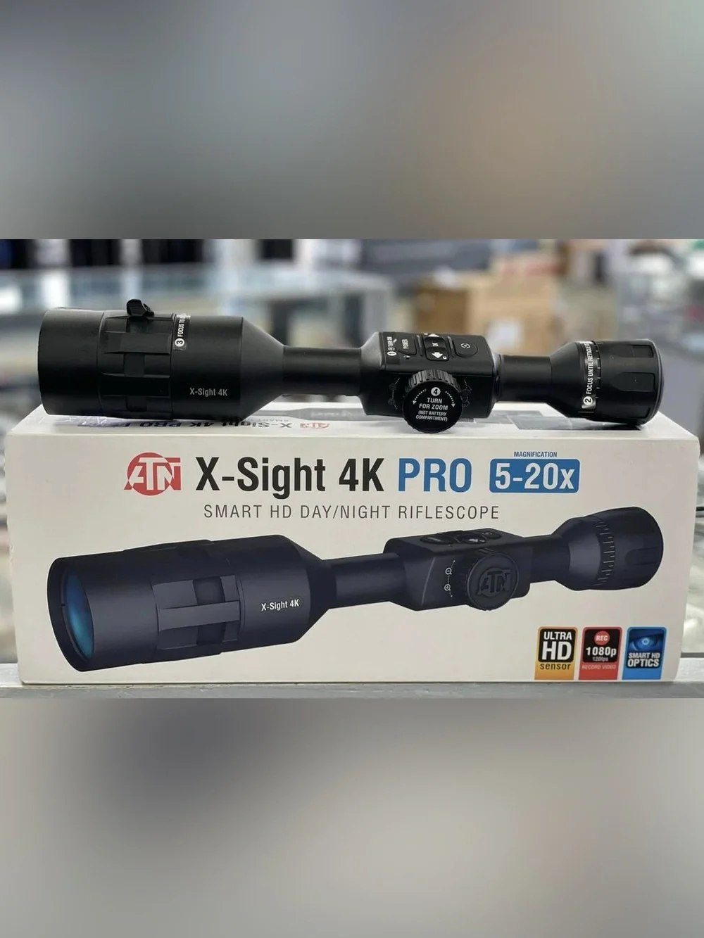 X-Sight 4K Pro 5-20x Smart HD Day/Night Riflescope - Black new in box sealed